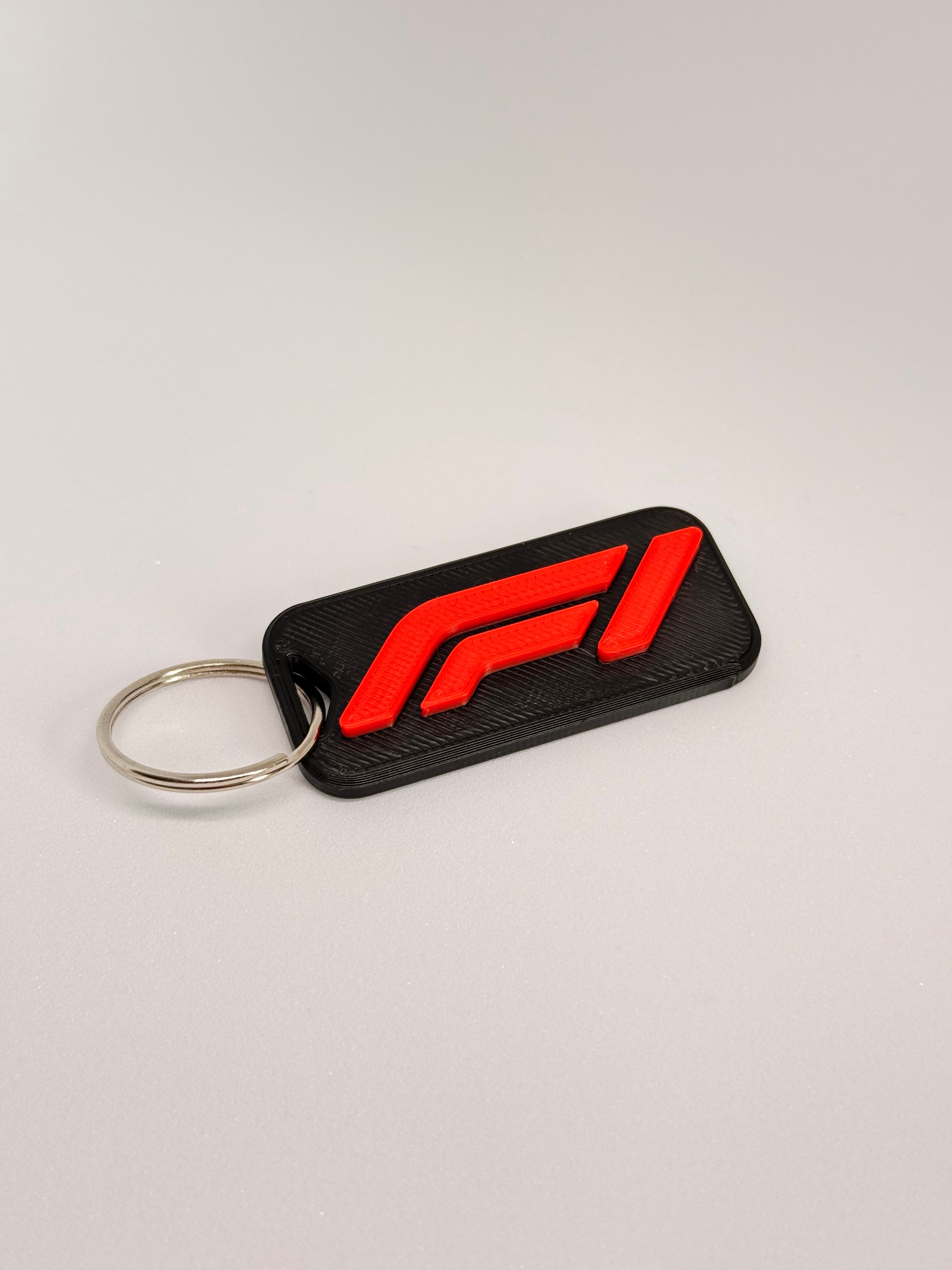 Formula 1 Short Keyring Black & Red