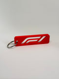 Formula 1 Long Keyring Red