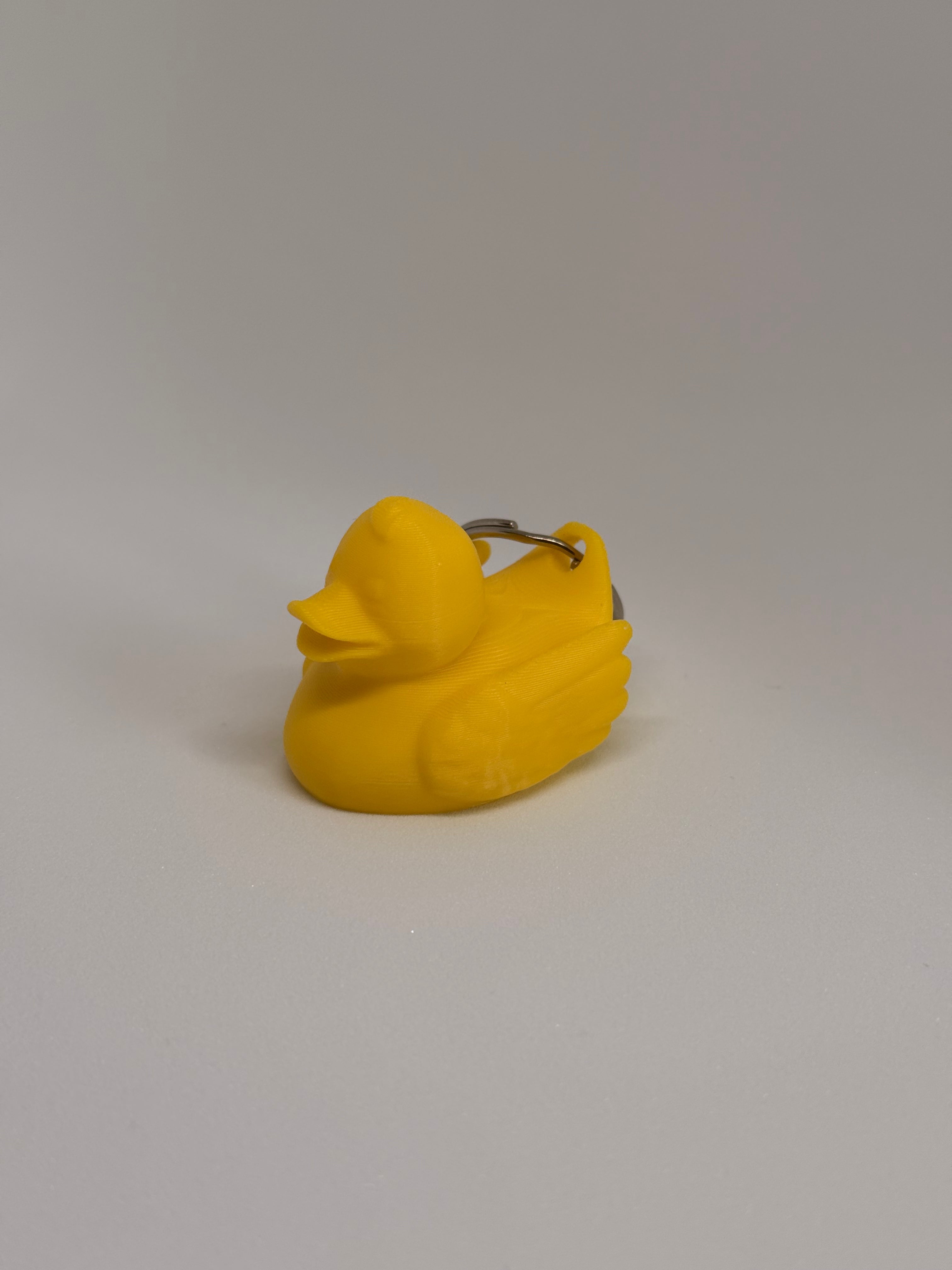 Rubber Ducky Keyring Yellow