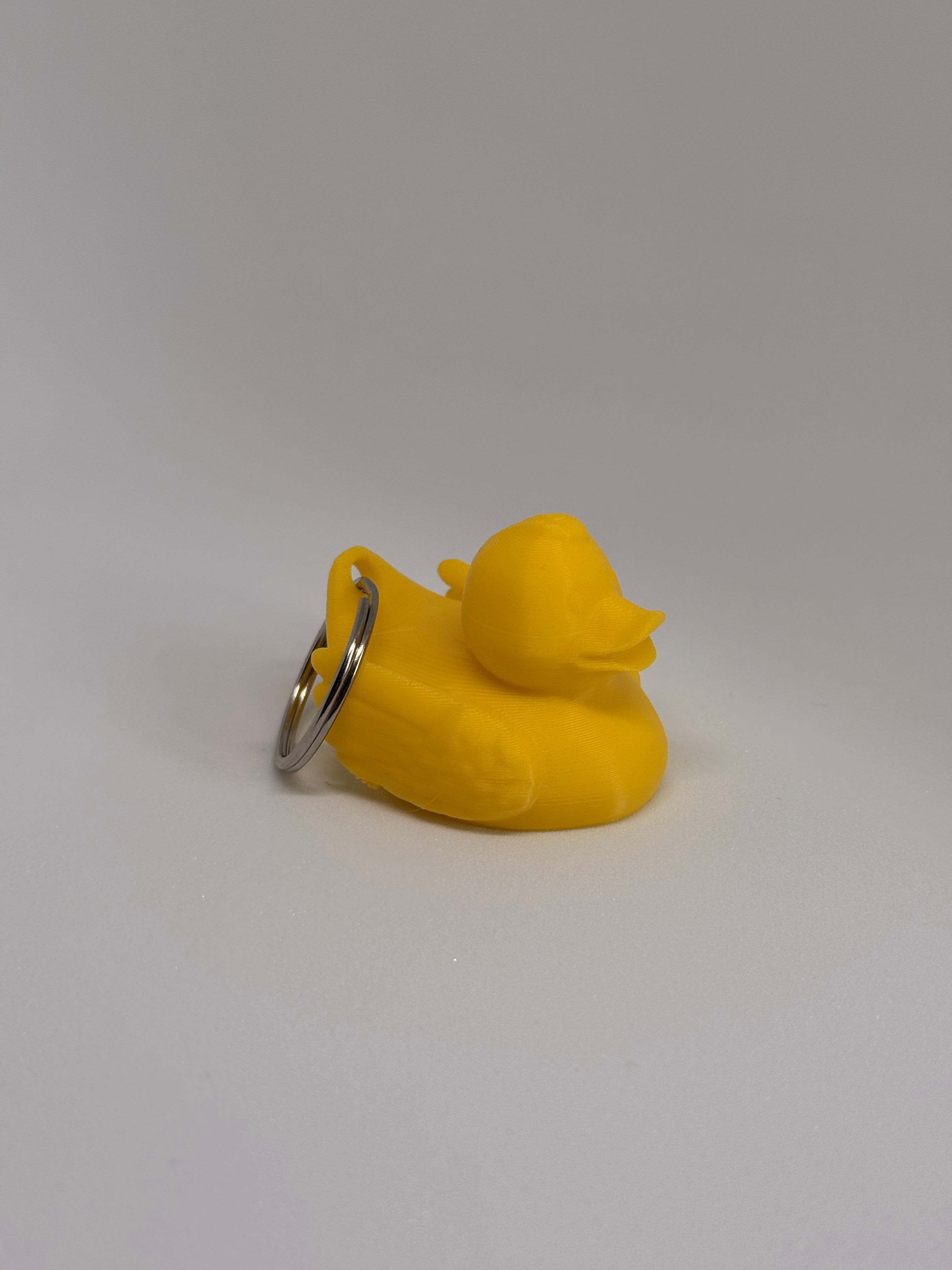 Rubber Ducky Keyring Yellow